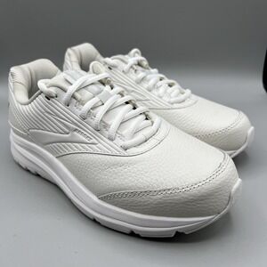 Brooks Men's Addiction Walker 2 Max Support Walking Shoes White Size 7.5 EUC